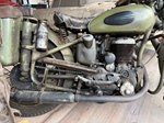 1951 Gillet Estafette 500 cc  oldtimer motorfiets te koop