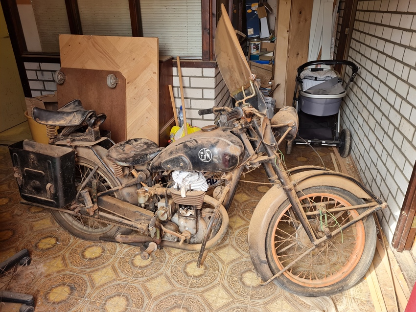 1956 FN M13 oldtimer motorfiets te koop