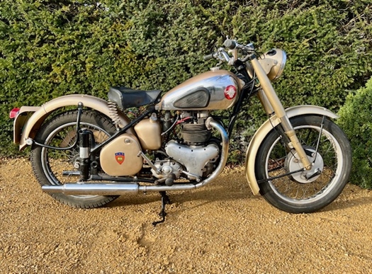 1951 BSA Golden Flash A10 oldtimer motorfiets te koop