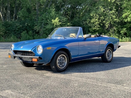 1980 Fiat 124 Spider 2.0 oldtimer te koop