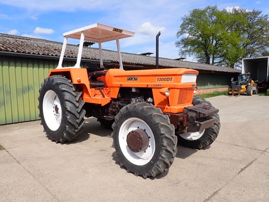 1981 Someca Fiat 1300DT Four wheel drive oldtimer tractor te koop