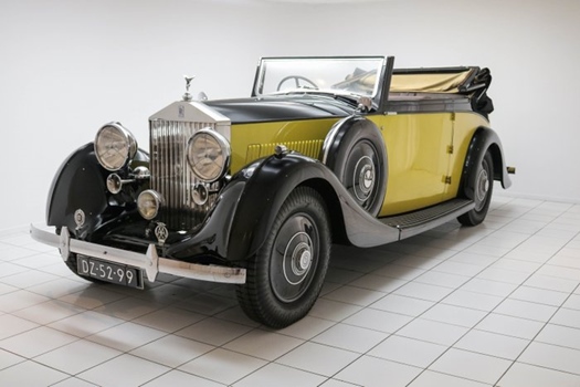 1937 Rolls-Royce 25/30 Convertible Coachwork by Barker vooroorlogse oldtimer te koop