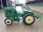 1943 John Deere L  Electric start with cultivators oldtimer tractor te koop