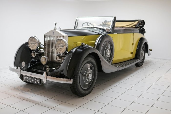 1937 Rolls-Royce 25/30 Convertible Coachwork by Barker oldtimer te koop