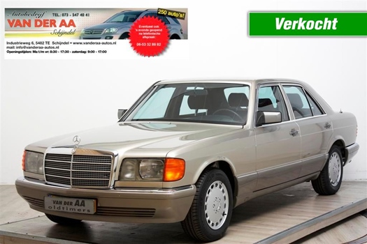 1986 Mercedes SE oldtimer te koop