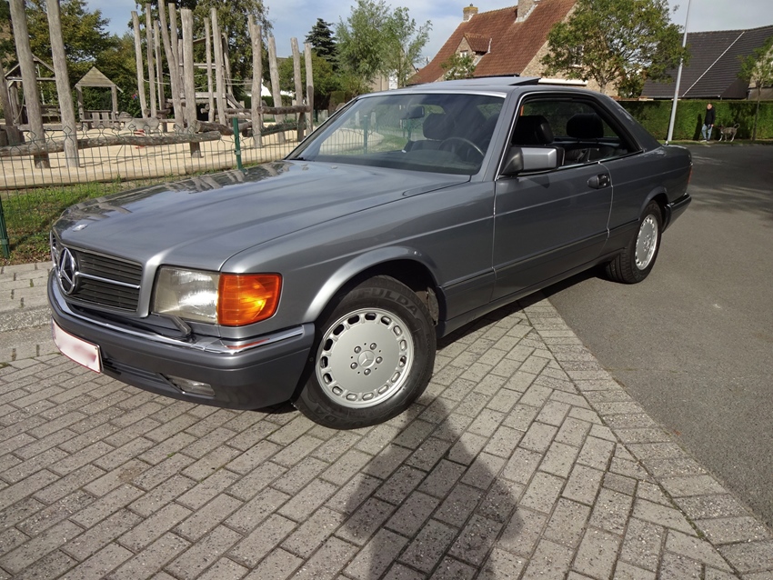 1990 Mercedes 560 sec oldtimer te koop