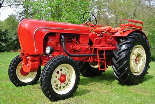1958 Porsche Master 408 Doppelsitz oldtimer tractor te koop