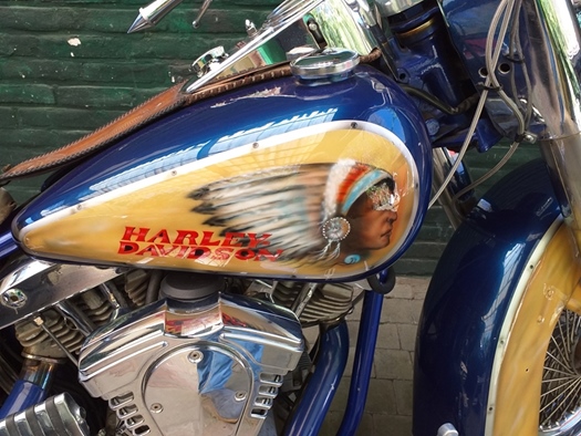 1977 Harley-Davidson FLH Electra Gilde  oldtimer motorfiets te koop