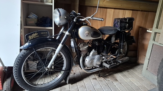 1953 Gillet 250cc 2T oldtimer motorfiets te koop