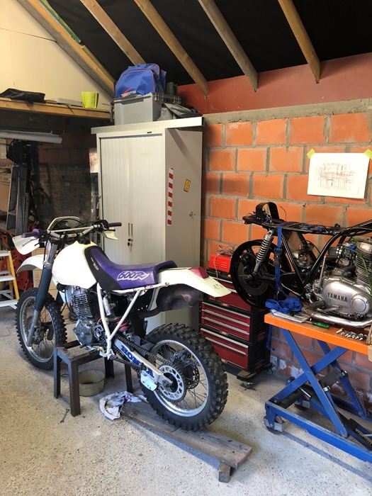 1991 Honda XR600 oldtimer motorfiets te koop