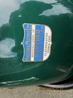 1955 Panther M75S oldtimer motorfiets te koop