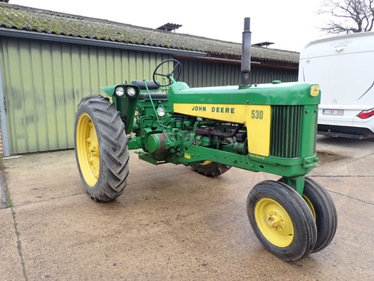 1958 John Deere 530 Narrow front oldtimer te koop