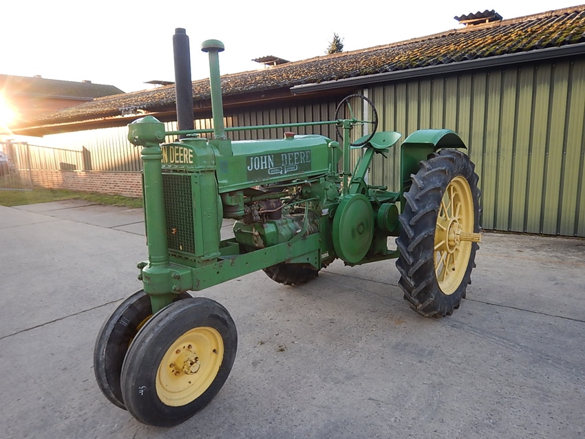 1938 John Deere A Unstyled, round spokes, oldtimer tractor te koop