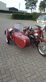 1957 Nimbus 750 4 cilinder oldtimer motorfiets te koop