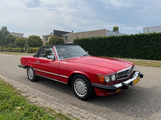 1986 Mercedes 560SL oldtimer te koop