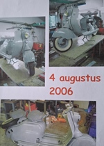 1951 Lambretta 125ld  oldtimer motorfiets te koop