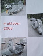 1951 Lambretta 125ld  oldtimer motorfiets te koop
