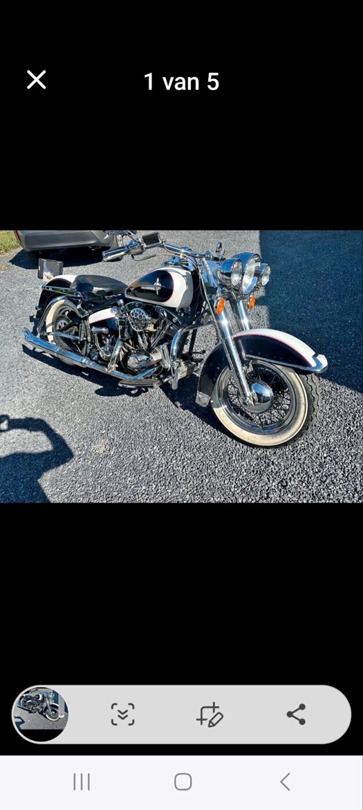 1984 Harley-Davidson Shovelhead  1340 oldtimer motorfiets te koop