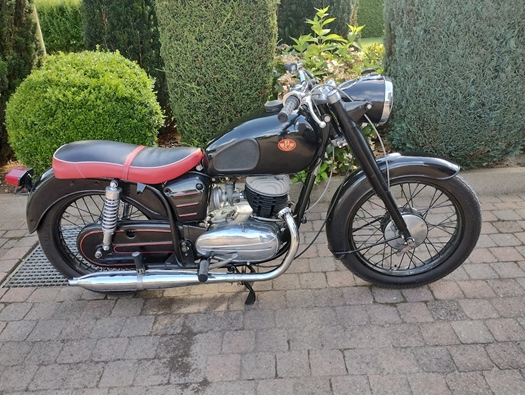 1967 Pannonia T5 oldtimer motorfiets te koop