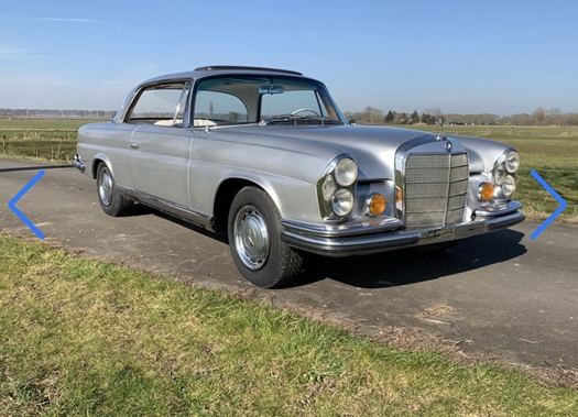 1962 Mercedes 220 SE oldtimer te koop
