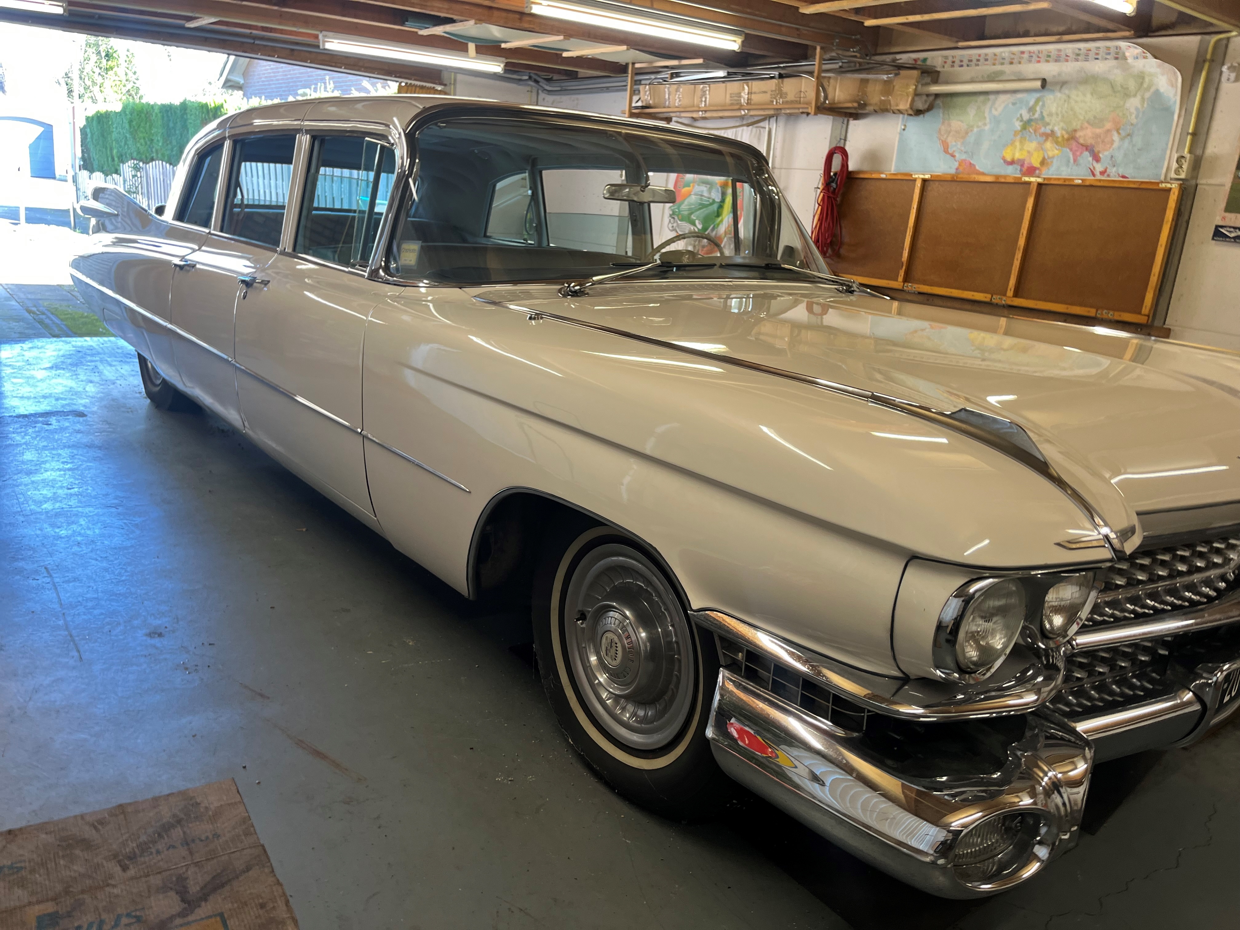 1959 Cadillac Fleetwood Limousine serie 75 oldtimer te koop