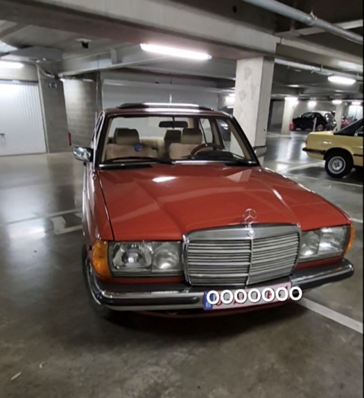 1983 Mercedes 123 200 diesel oldtimer te koop