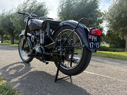 1953 BSA M21 oldtimer motorfiets te koop