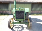 1928 John Deere D Unstyled on steel with rare PTO oldtimer tractor te koop