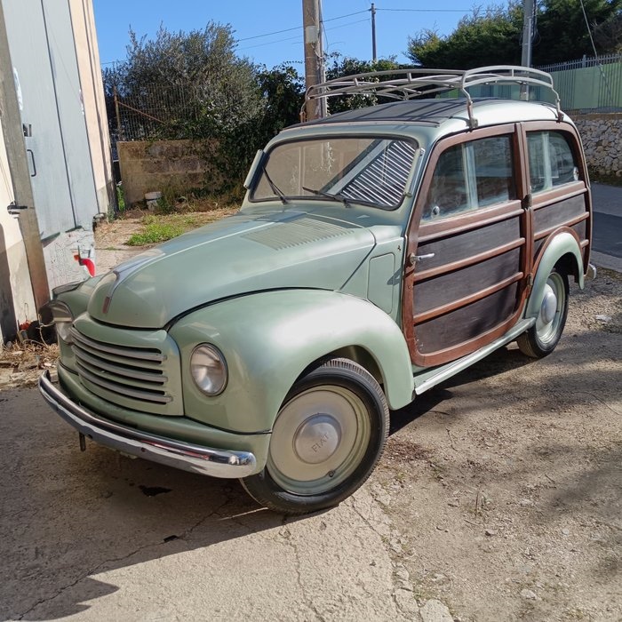 1949 Fiat 500 C Giardiniera in legno oldtimer te koop