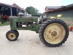 1950 John Deere B Styled, electric start, oldtimer tractor te koop