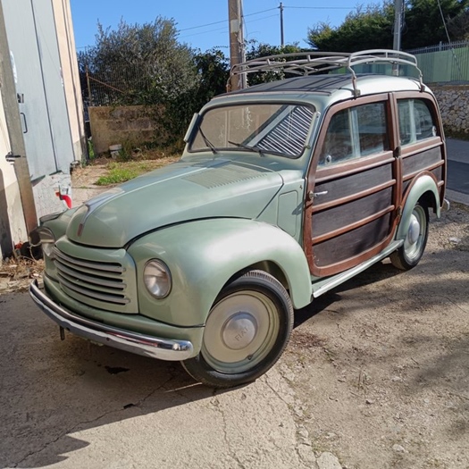 1949 Fiat 500 C Giardiniera in legno oldtimer te koop