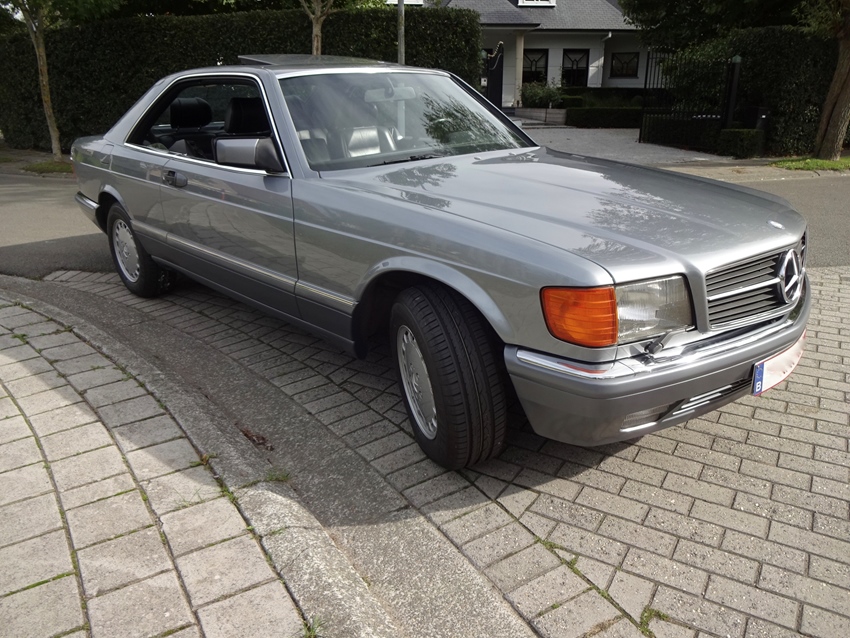 1990 Mercedes 560 sec oldtimer te koop