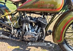 1929 Harley-Davidson Model D 750 flathead  oldtimer motorfiets te koop