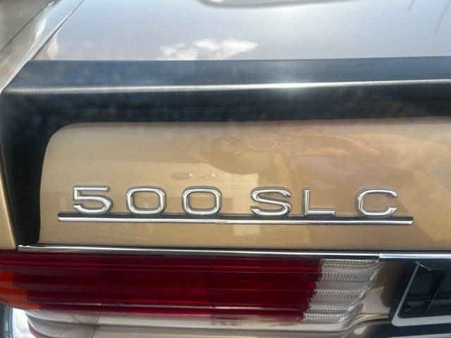 1980 Mercedes 500 slc oldtimer te koop