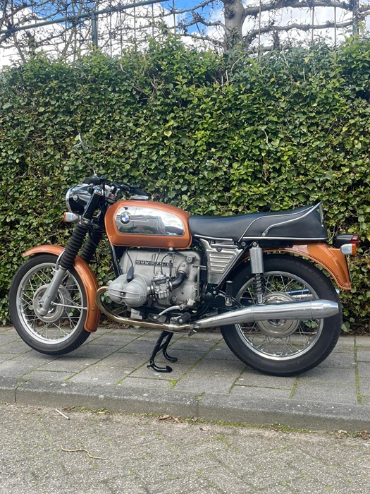 1970 BMW R75/5 oldtimer motorfiets te koop