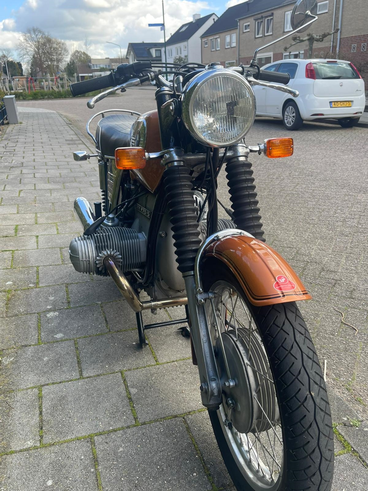 1970 BMW R75/5 oldtimer motorfiets te koop