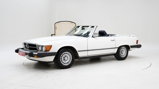 1982 Mercedes 380 SL + hardtop oldtimer te koop