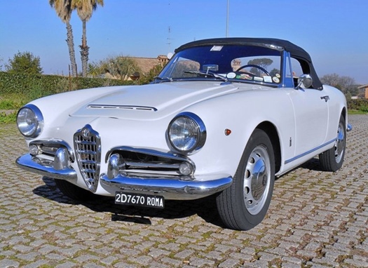 1962 Alfa Romeo Giulia Spider 1600 oldtimer te koop