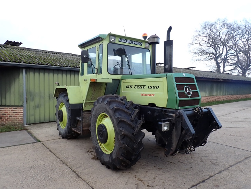 1986 Mercedes MB Trac 1500 oldtimer tractor te koop
