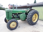 1950 John Deere R Diesel Pony start oldtimer tractor te koop