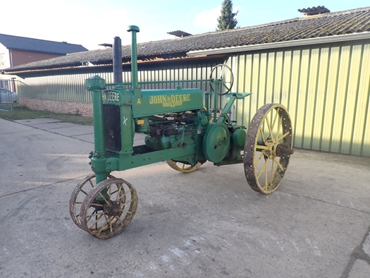 1936 John Deere A Unstyled on full steel wheels, oldtimer te koop