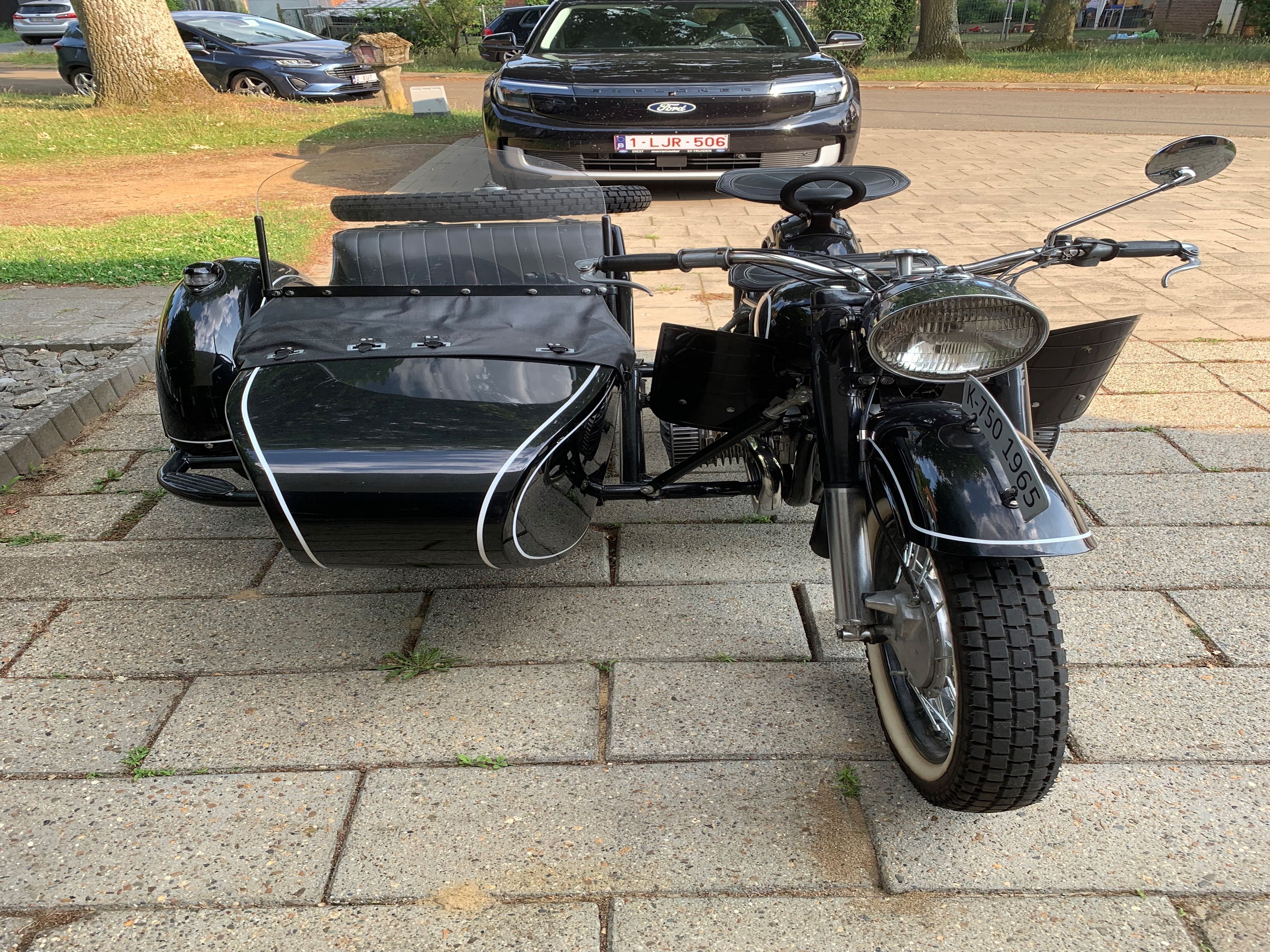 1967 Dnepr K750 oldtimer motorfiets te koop