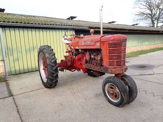 1948 International Farmall M oldtimer tractor te koop