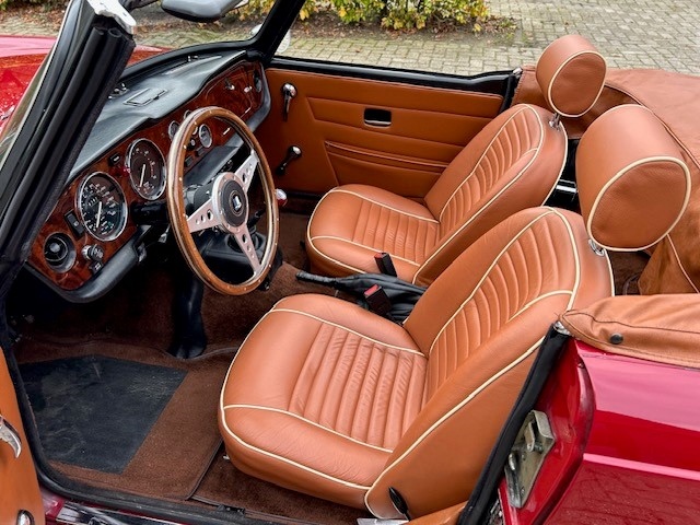 1974 Triumph TR6, Carmine Red oldtimer te koop