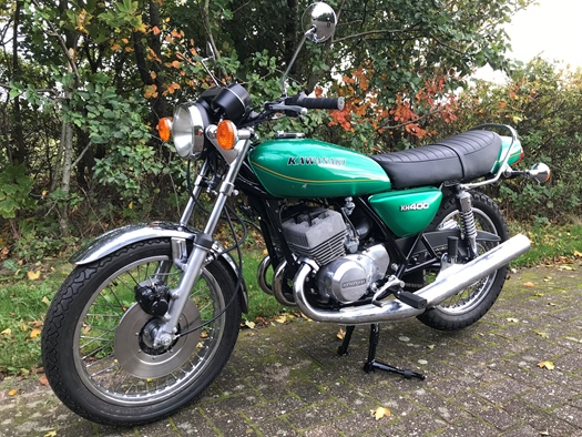 1976 Kawasaki KH400 oldtimer motorfiets te koop