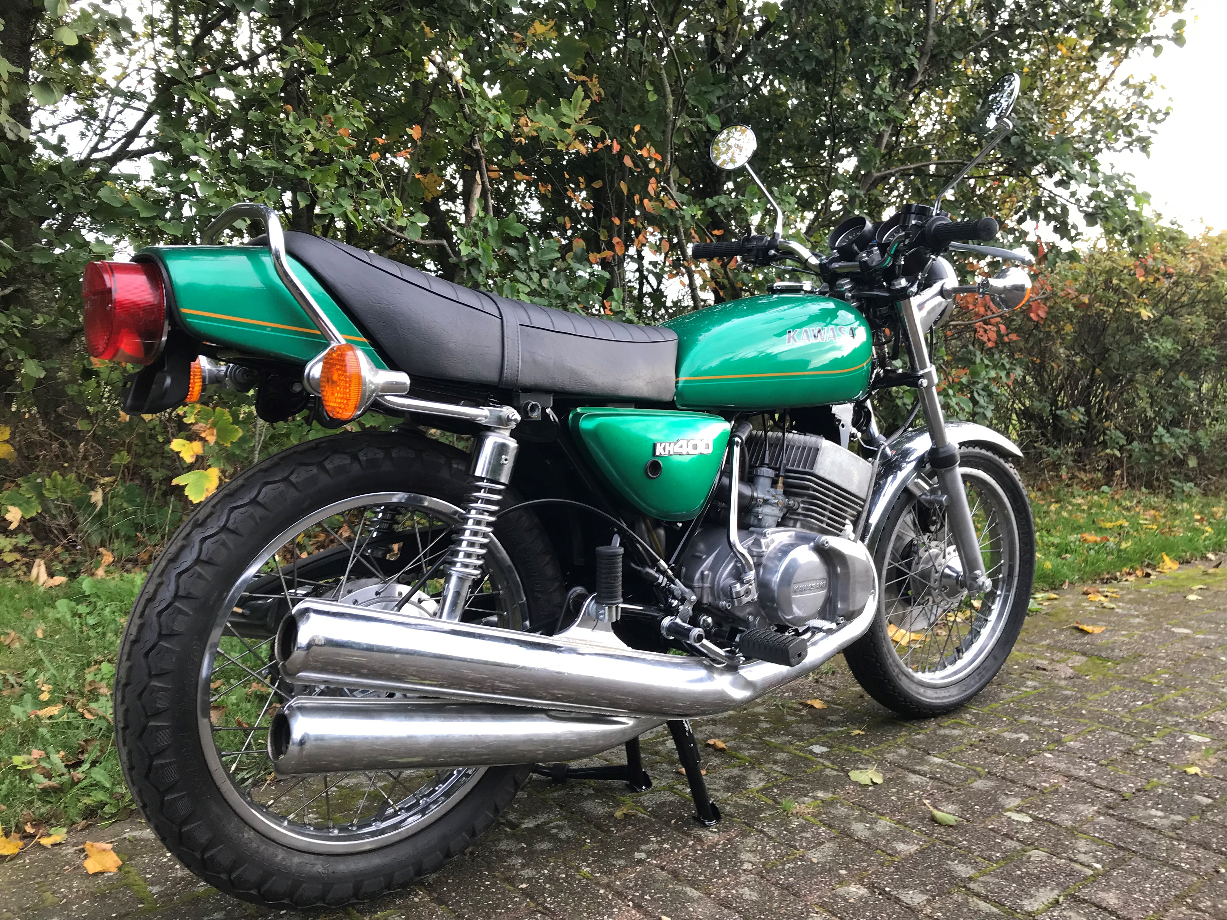 1976 Kawasaki KH400 oldtimer motorfiets te koop