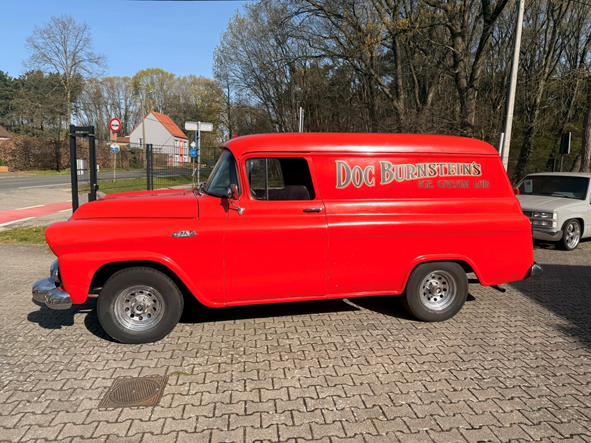 1958 Chevrolet Pick up Paneltruck oldtimer te koop