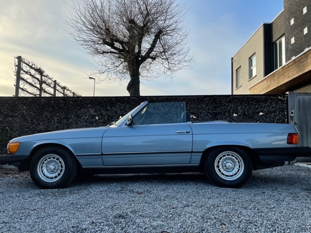 1985 Mercedes 380 SL Cabrio R107 oldtimer te koop
