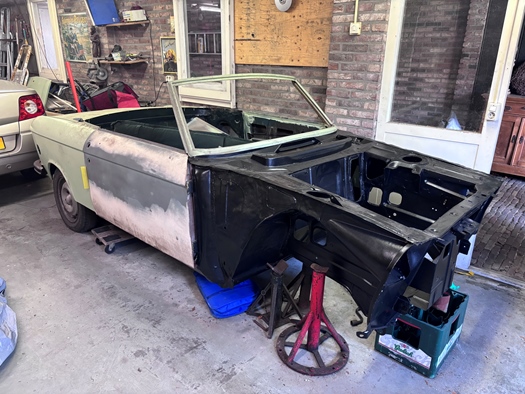 1968 Peugeot 204 cabrio oldtimer te koop