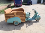 1953 Piaggio Acma Calessino, french APE 150 Calessino oldtimer motorfiets te koop